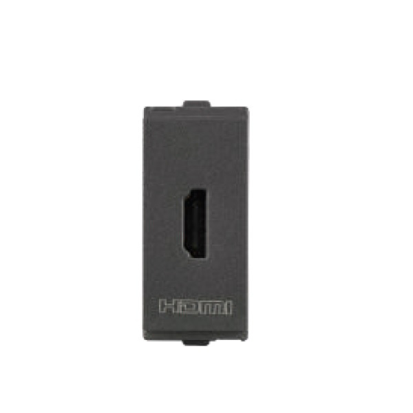 Picture of L&T Englaze CB92301TM00 HDMI Connector 1M Mountain Grey Socket
