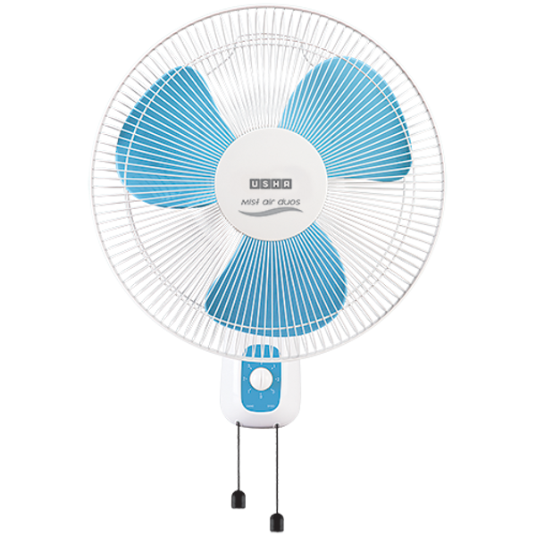 Picture of USHA Mist Air Duos 400 mm Blue Wall Fan