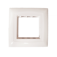 Show details for Legrand Britzy 673492 2M White Cover Plate With Frame Picture of Legrand Britzy 673492 2M White Cover Plate With Frame