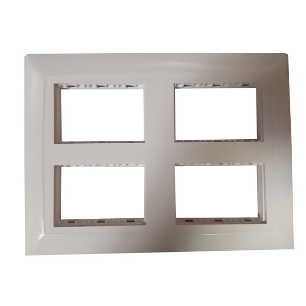 Picture of Legrand Britzy 673497 12M White Cover Plate With Frame