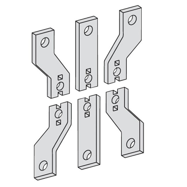 Picture of Lauritz Knudsen CM97785OOOO Set of 6 Spreader Terminals for Dsine DN0-100 3 Pole MCCB