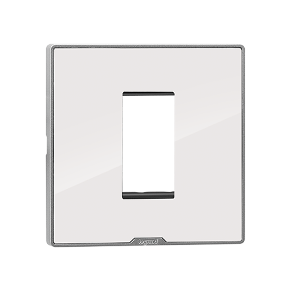 Picture of Legrand Myrius Nextgen 679521 1M Ice White Cover Plate With Frame
