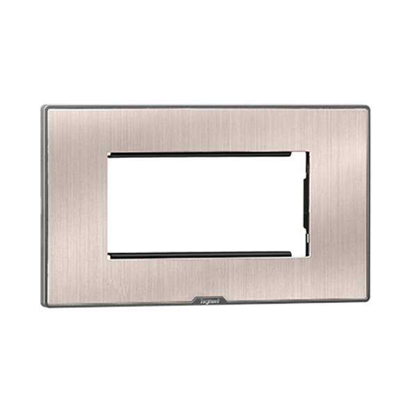 Picture of Legrand Myrius Nextgen 679564 4M Pearl Champagne Cover Plate With Frame