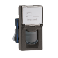 Show details for Legrand Myrius Nextgen 679465 Grey RJ45 Socket Picture of Legrand Myrius Nextgen 679465 Grey RJ45 Socket