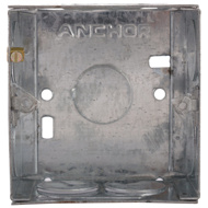 Show details for Anchor 1&2 Module Electrical Metal Gang Box Picture of Anchor 1&2 Module Electrical Metal Gang Box