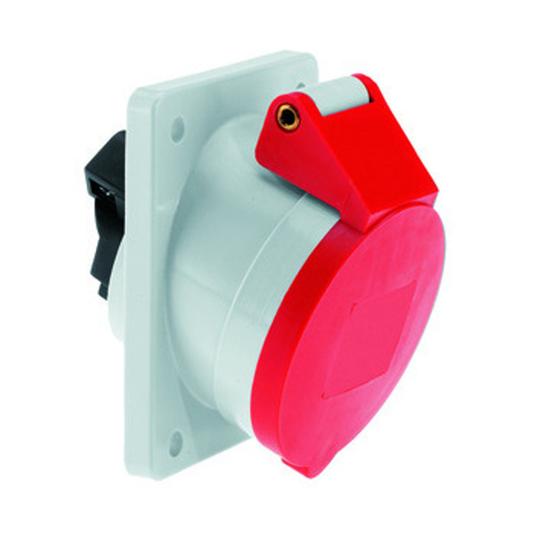 Picture of Neptune - Bals 1215 32A Angled 5 Pin IP 44 Panel Mounting Socket Outlet