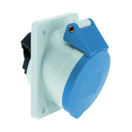 Show details for Neptune - Bals 12310 32A Angled 3 Pin IP 44 Panel Mounting Socket Outlet Picture of Neptune - Bals 12310 32A Angled 3 Pin IP 44 Panel Mounting Socket Outlet