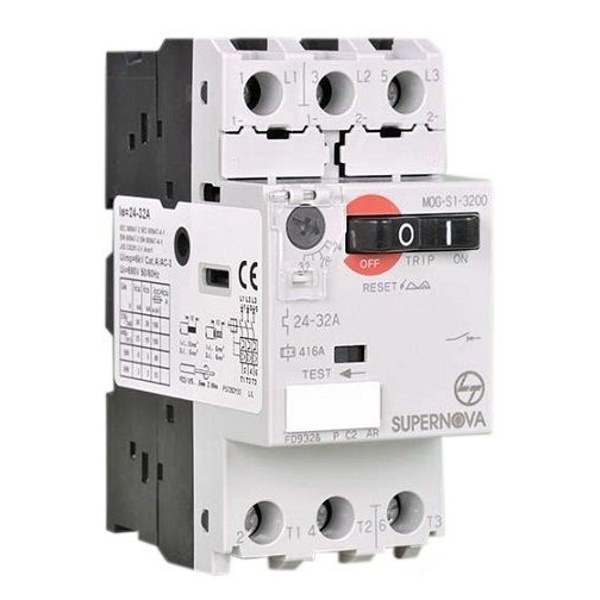 Picture of Lauritz Knudsen ST41900OOOO MOG-S1 16A Rocker Type MPCB With Short Circuit & Overload Protection