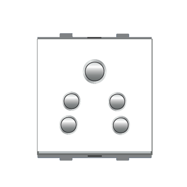 Picture of Micron Artize 10A 5 Pin White Socket