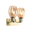 Picture of Philips Grandeur E-27 (Bulb Base) Double Head Brush Bronze Wall Lights