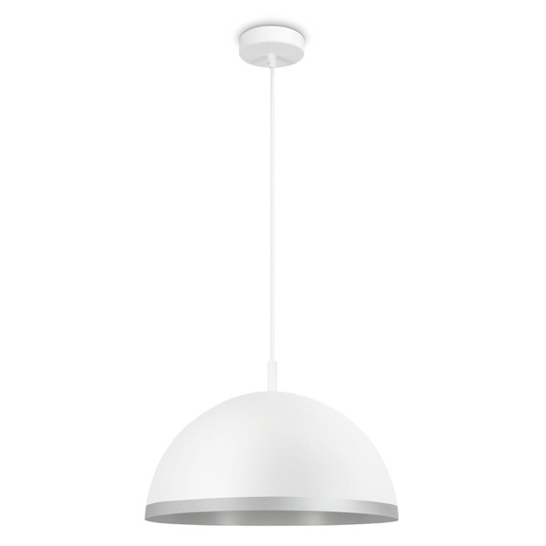 Picture of Philips Apollo 41231 E-27 (Bulb Base) White Pendant Light