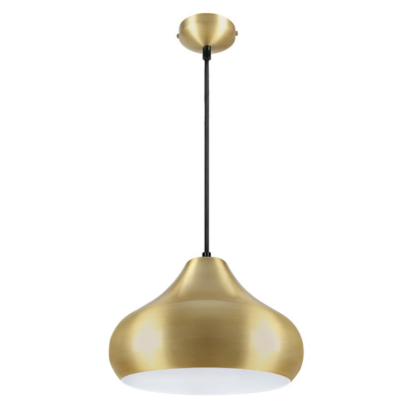 Picture of Philips Vivid 582024 E-27 (Bulb Base) Matte Gold Pendant Light