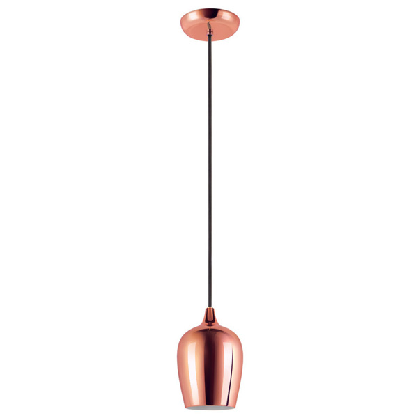 Buy Philips Lustre 41058 E 27 Bulb Base Copper Pendant Light