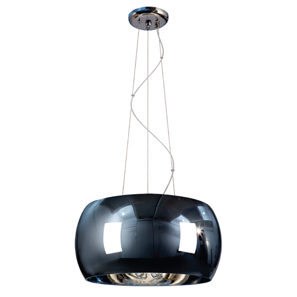 Picture of Philips 30899 E-27 (Bulb Base) Metallic Black Suspended Light