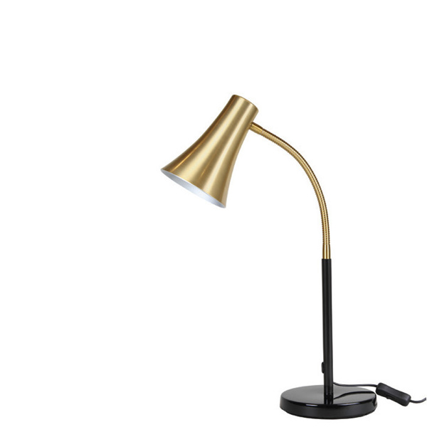 Picture of Philips Jazz 58149 E-27 (Bulb Base) Matt Gold and Black Table Lamp