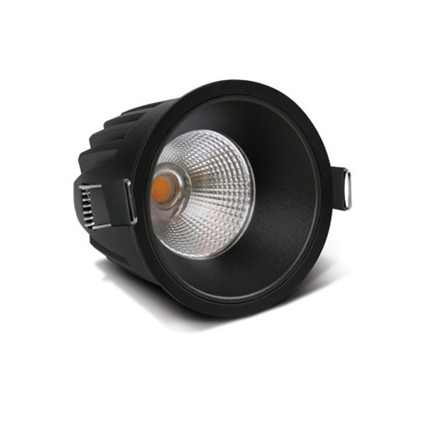 Picture of Philips 12W Black Deco LED Recessed COB Spotlights