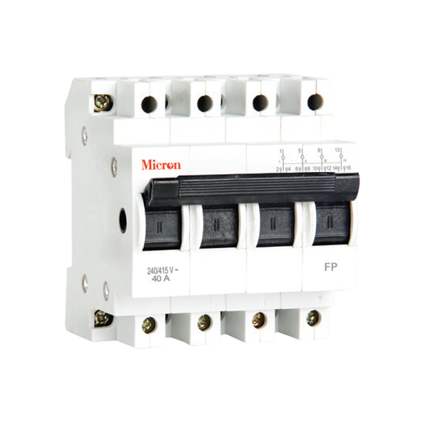 Picture of Micron M4PO40S 40A FP MCB Changeover Switch