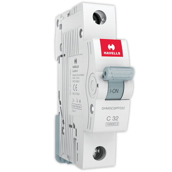 Picture of Havells 32A C-Curve 10kA 1 Pole MCB