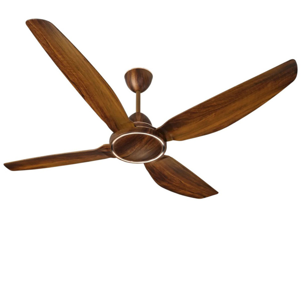 Picture of Kuhl Brise-E4 (Teak) 56" Wood Finish BLDC Ceiling Fans