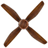 Picture of Kuhl Brise-E4 (Teak) 56" Wood Finish BLDC Ceiling Fans