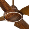 Picture of Kuhl Brise-EW4 (Teak) 56" Wood Finish BLDC Ceiling Fans