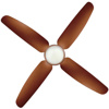 Picture of Kuhl Luxus C4 56" Brown BLDC Ceiling Fans