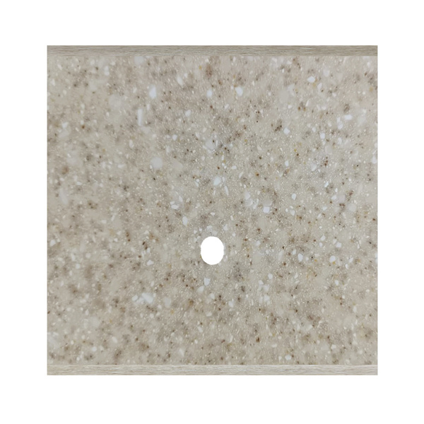 Picture of Norisys TG9 TM111.11 1M Size Plate With 1 Hole Terra Beige Solid Marble Cover Plates With Frames