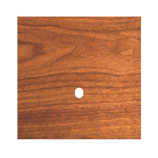 Picture of Norisys TG9 TW111.29 1M Size Plate With 1 Hole Walnut Solid Wood Cover Plates With Frames