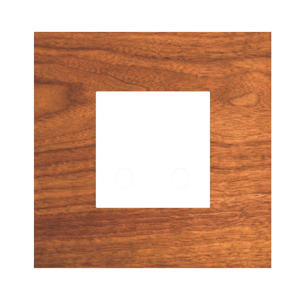 Picture of Norisys TG9 TW302.29 2M Size Plate With 2M Window Walnut Solid Wood Cover Plates With Frames