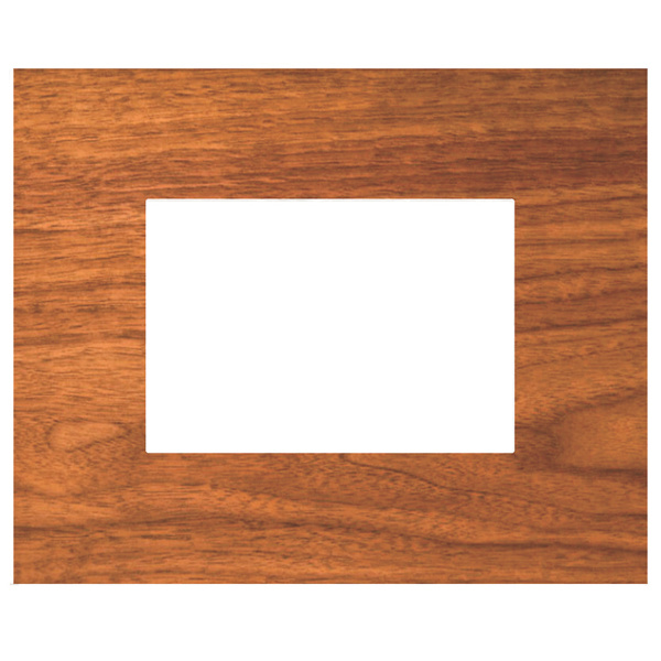 Picture of Norisys TG9 TW303.29 3M Size Plate With 3M Window Walnut Solid Wood Cover Plates With Frames