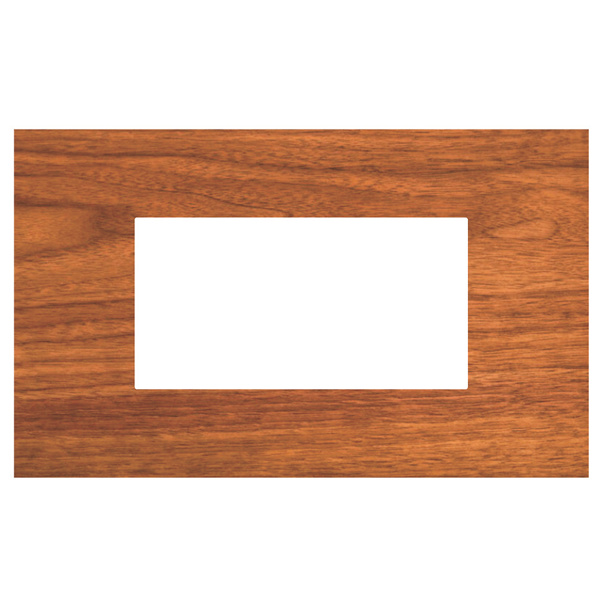 Picture of Norisys TG9 TW304.29 4M Size Plate With 4M Window Walnut Solid Wood Cover Plates With Frames