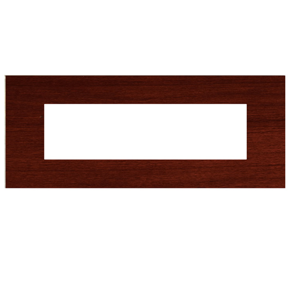 Picture of Norisys TG9 TW308.06 8M Size Plate With 8M Window Dark Mahogany Solid Wood Cover Plates With Frames