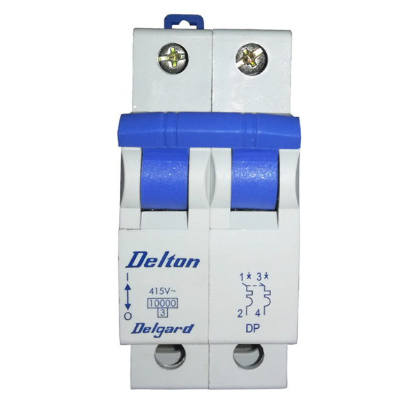 Picture of Delton 40A C-Curve 10kA 2 Pole MCB