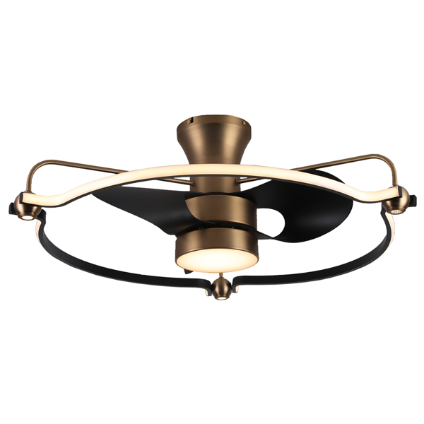 Picture of LUFT ONE:3 22" Bronze with Brown Black Luxury Ceiling Fan