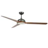 Show details for LUFT Unione 56" Aged Nickel with Koa Blades Luxury Ceiling Fan Picture of LUFT Unione 56" Aged Nickel with Koa Blades Luxury Ceiling Fan