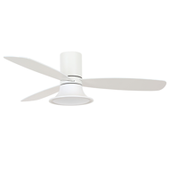 Show details for LUFT Flusso 52" White Luxury Ceiling Fan Picture of LUFT Flusso 52" White Luxury Ceiling Fan