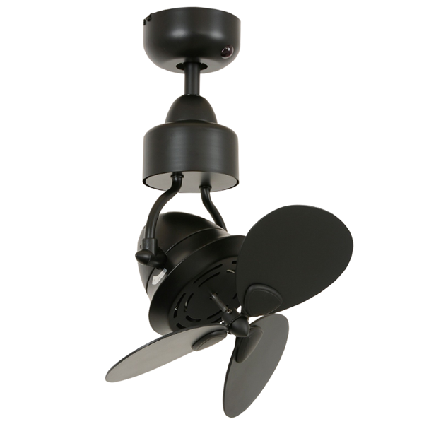 Picture of LUFT Havana 15" Black Luxury Ceiling Fan