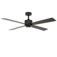 Show details for LUFT Newport 54" Antique Black Luxury Ceiling Fan Picture of LUFT Newport 54" Antique Black Luxury Ceiling Fan