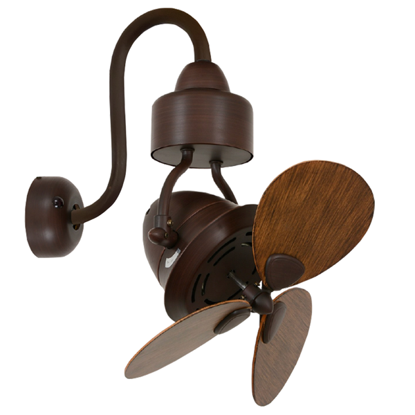 Picture of LUFT Havana Type-1 15" ORB With DK Blades Luxury Wall Fan