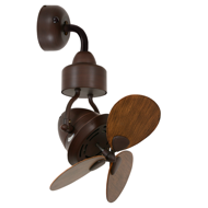Show details for LUFT Havana Type-2 15" ORB With DK Blades Luxury Wall Fan Picture of LUFT Havana Type-2 15" ORB With DK Blades Luxury Wall Fan