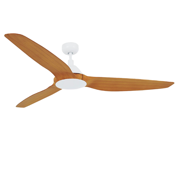 Picture of LUFT Type A 60" White Teak Luxury Ceiling Fan