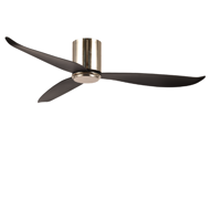 Show details for LUFT Raser Hugger 52" Brushed Chrome Black Luxury Ceiling Fan Picture of LUFT Raser Hugger 52" Brushed Chrome Black Luxury Ceiling Fan