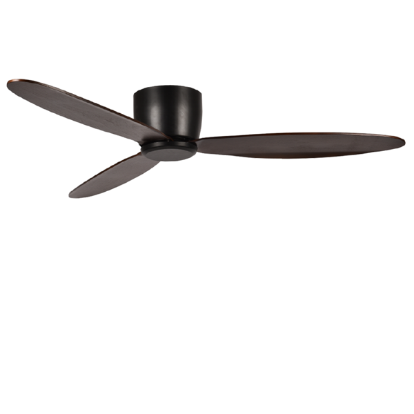 Picture of LUFT Stella 42" Black With Wood Luxury CTC Ceiling Fan
