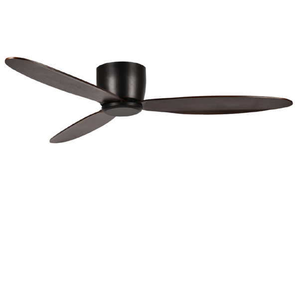 Picture of LUFT Stella CTC 28" Black With Wood Luxury Ceiling Fan