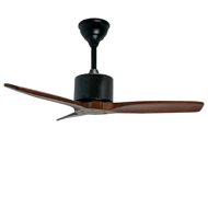 Show details for LUFT Lusso II 60" Walnut Black Luxury Ceiling Fan Picture of LUFT Lusso II 60" Walnut Black Luxury Ceiling Fan