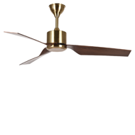 Show details for LUFT Daytona II 52” Antique Brass Wood Luxury Ceiling Fan Picture of LUFT Daytona II 52” Antique Brass Wood Luxury Ceiling Fan