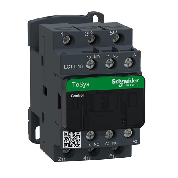 Picture of Schneider LC1D18 18A Three Pole Contactors