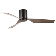 Show details for LUFT Daytona II Hugger 52" Black With Ash Grey Luxury Ceiling Fan Picture of LUFT Daytona II Hugger 52" Black With Ash Grey Luxury Ceiling Fan