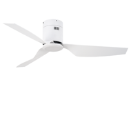 Show details for LUFT Daytona II Hugger 52" Matte White Luxury Ceiling Fan Picture of LUFT Daytona II Hugger 52" Matte White Luxury Ceiling Fan
