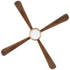 Picture of Kuhl Platin D4 (Teak) 60" Wood Finish BLDC Ceiling Fans